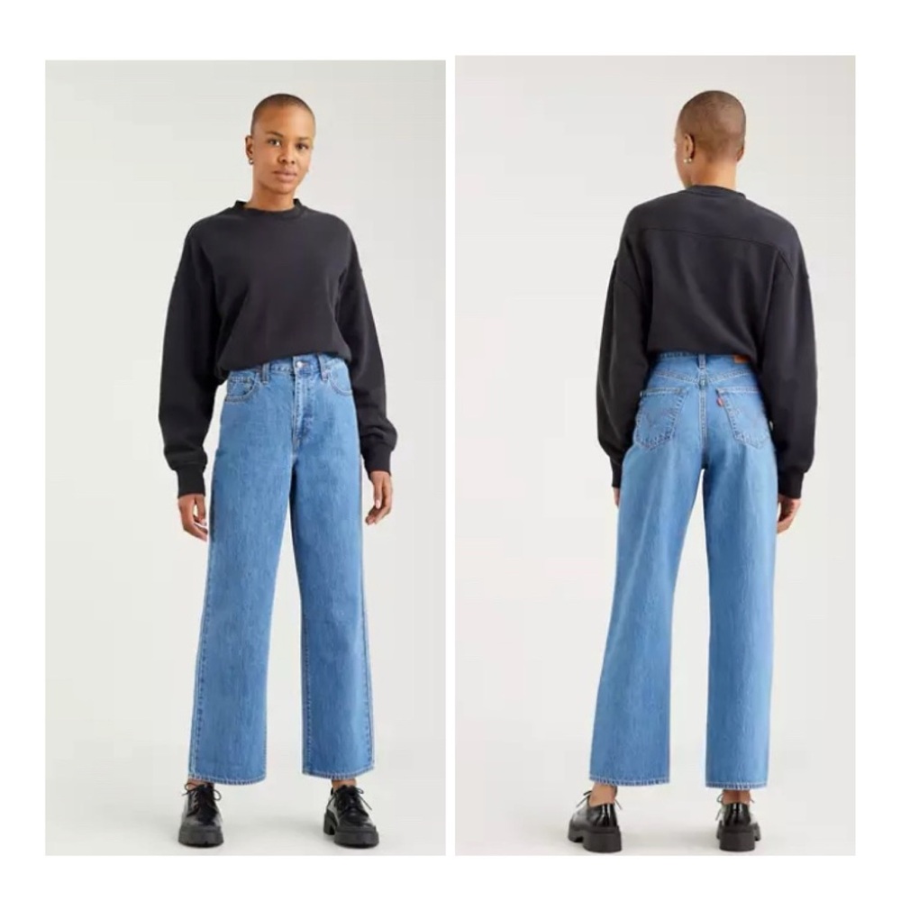 Levi's‎ Women's Size 25 High-Waisted Straight Leg Jeans